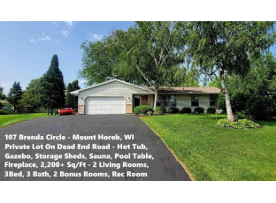 107 Brenda Cir Mount Horeb, WI 53572