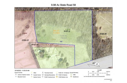 9.98 AC Hwy 58, La Valle, WI 53941