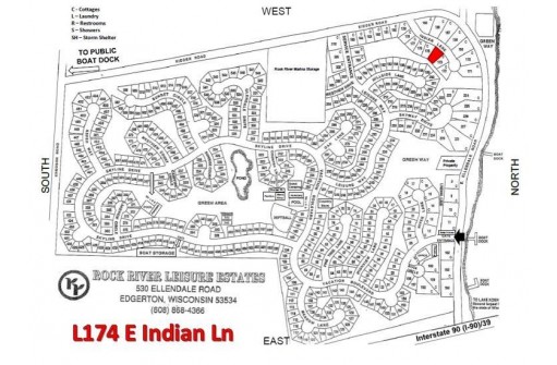 L174 E Indian Ln, Edgerton, WI 53534