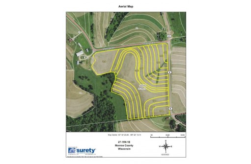 36.48 +/- ACRES Norway Ave/County Road W, Kendall, WI 54638