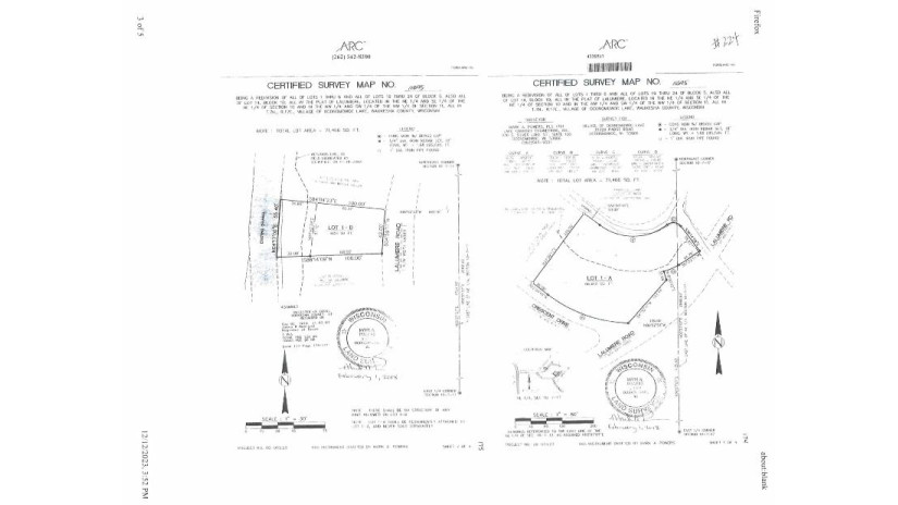 LT1A Lalumiere Rd 1B SOUTH Oconomowoc Lake, WI 53066 by The Real Estate Company Lake & Country $1