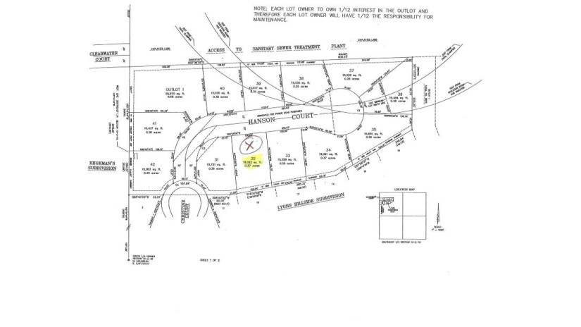 LT31 Hanson Ct Lyons, WI 53105 by RE/MAX Premier Properties $109,900