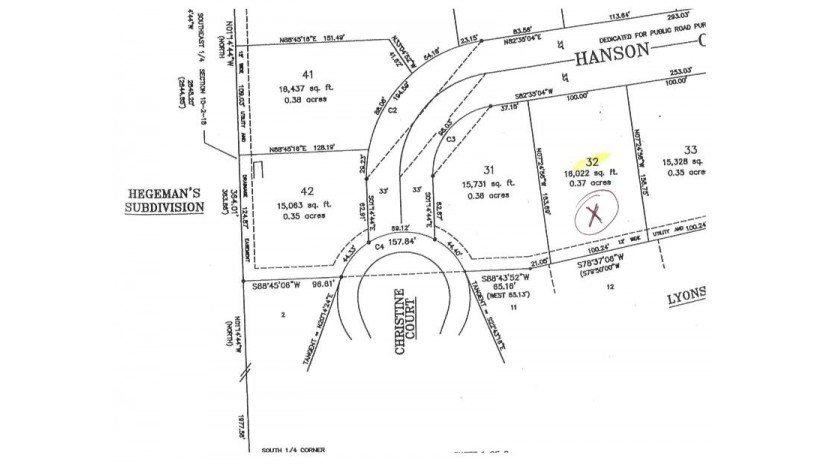 LT31 Hanson Ct Lyons, WI 53105 by RE/MAX Premier Properties $109,900