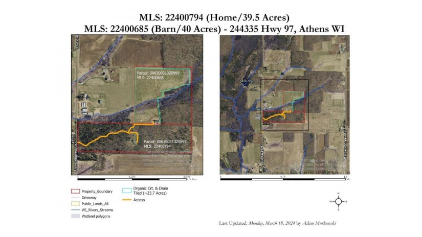 244335 State Highway 97 Athens, WI 54411 by North Central Real Estate Brokerage, Llc - Phone: 715-432-4773 $788,000