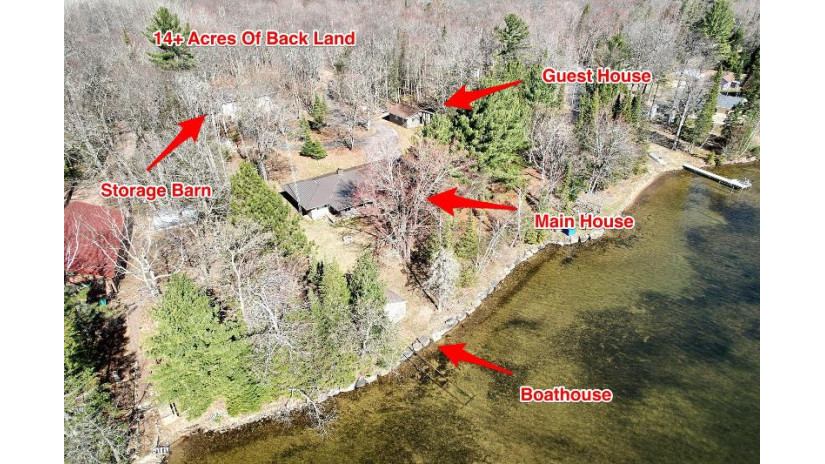 3390 Old Plow Rd Conover, WI 54519 by Eliason Realty - Eagle River $1,250,000