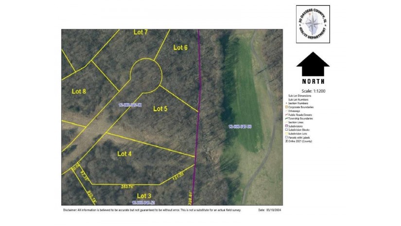 LOT 5 Galena Golf View Estates Phase II Galena, IL 61036 by Coldwell Banker Network Realty $72,500