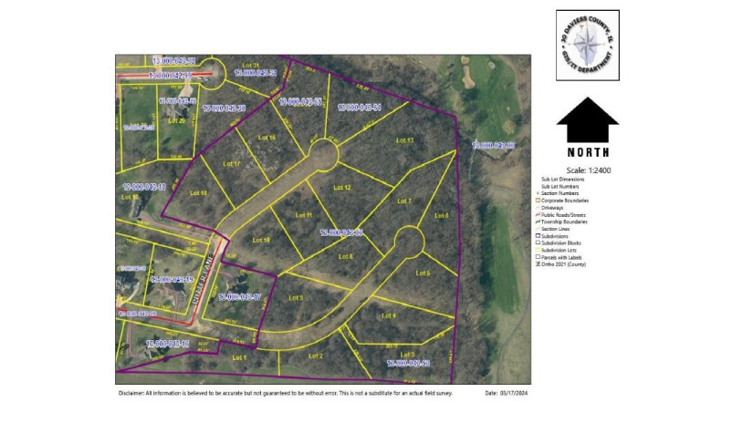 LOT 5 Galena Golf View Estates Phase II Galena, IL 61036 by Coldwell Banker Network Realty $72,500