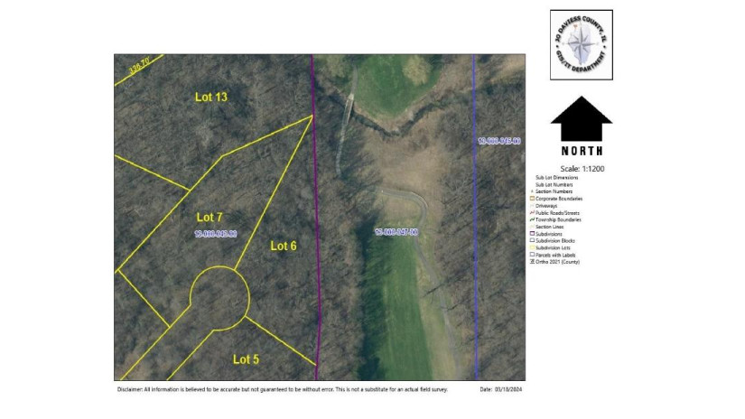 LOT 6 Galena Golf View Estates Phase II Galena, IL 61036 by Coldwell Banker Network Realty $70,000