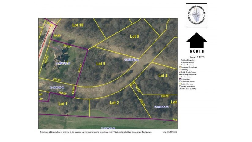 LOT 9 Galena Golf View Estates Phase II Galena, IL 61036 by Coldwell Banker Network Realty $72,500