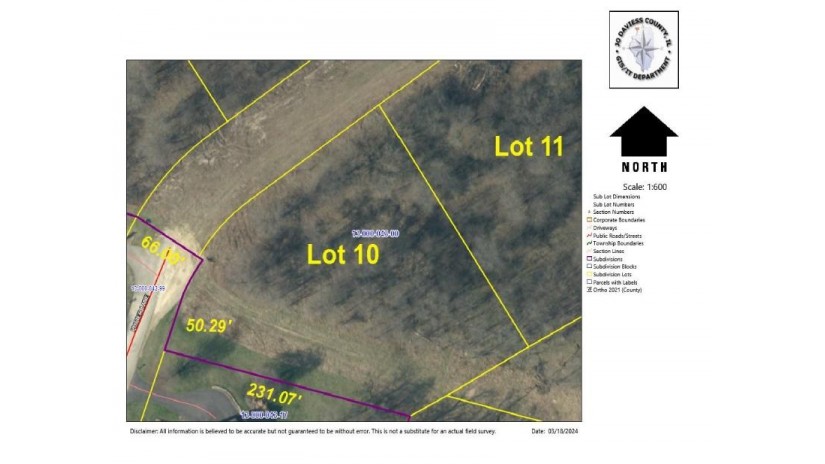 LOT 10 Galena Golf View Estates Phase II Galena, IL 61036 by Coldwell Banker Network Realty $64,900