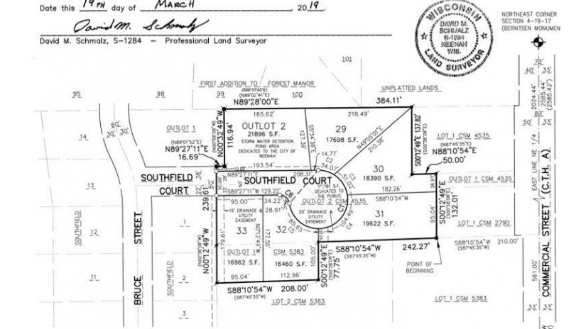 127 Southfield Court Lot 30 Neenah, WI 54956 by Wrase Realty $79,900