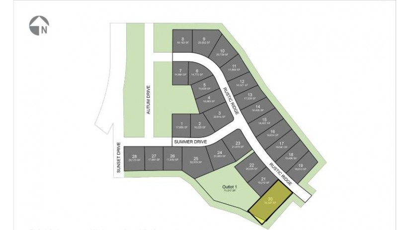 463 Rustic Ridge Drive Lot 20 Brillion, WI 54110 by Coldwell Banker Real Estate Group $65,900