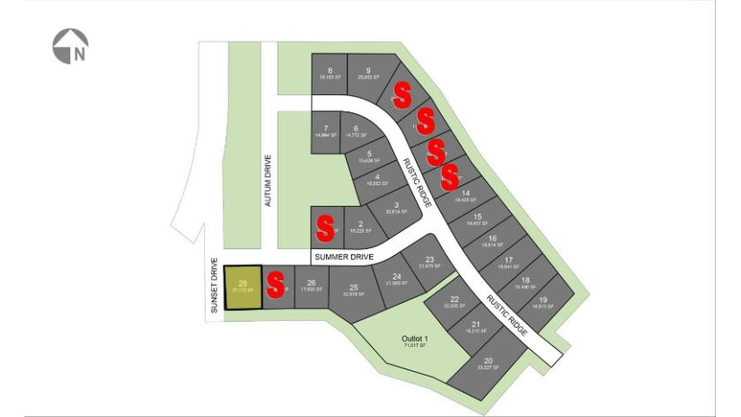 584 Summer Drive Lot 28 Brillion, WI 54110 by Coldwell Banker Real Estate Group $57,900