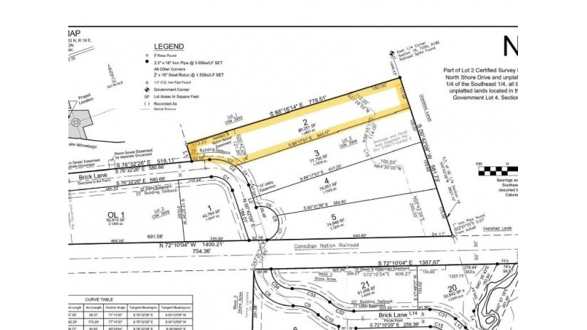 Brick Lane Lot 2 Harrison, WI 54952 by Coldwell Banker Real Estate Group $195,000