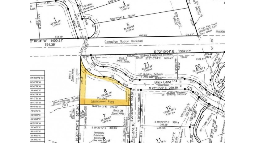 Brick Lane Lot 6 Harrison, WI 54952 by Coldwell Banker Real Estate Group $190,000