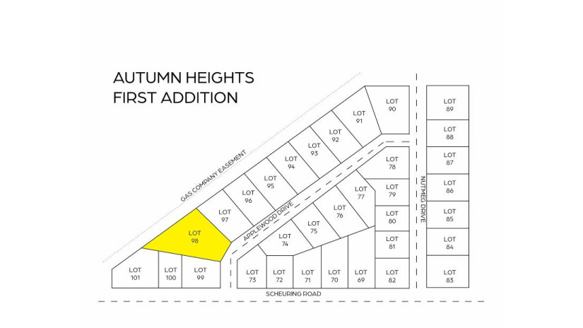 1155 Applewood Drive Lot 98 Lawrence, WI 54115 by Shorewest Realtors $84,900