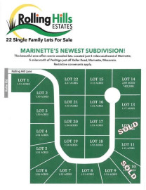 Rolling Hills Lane Lot 9, Peshtigo, WI 54143