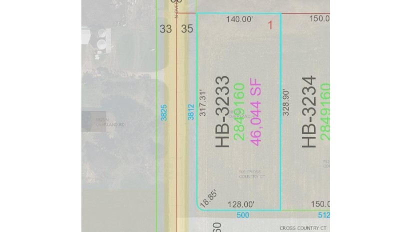 500 Cross Country Court Lot 1 Hobart, WI 54155 by Ben Bartolazzi Real Estate, Inc - Office: 920-770-4015 $69,900