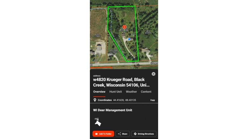 W4820 Krueger Road Black Creek, WI 54106 by Make A Move Realty, LLC $499,900