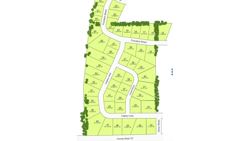 1646 Founders Street Lot 59 Neenah, WI 54956 by Coldwell Banker Real Estate Group $94,900