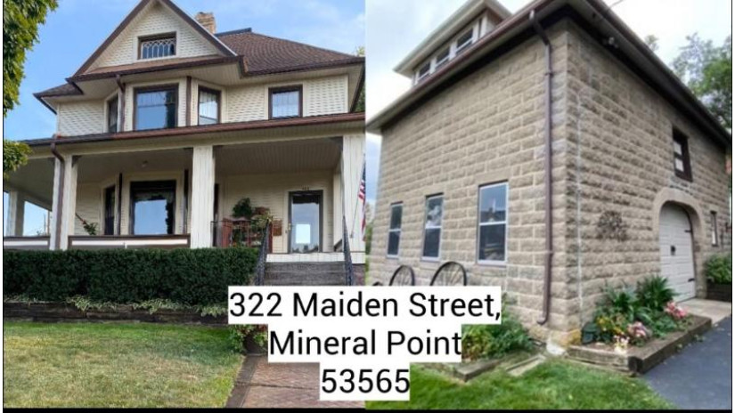 322 Maiden Street Mineral Point, WI 53565 by All American Real Estate, Llc - Allamericanrellc@gmail.com $349,000