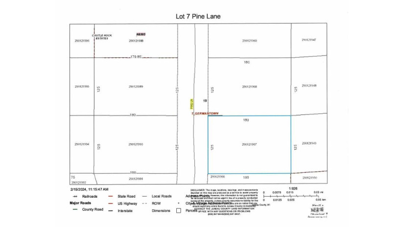 LOT  137 Pine Lane Germantown, WI 53950 by Pavelec Realty - Off: 608-339-3388 $24,900