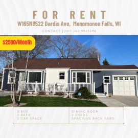 W165N8522 Dardis Ave, Menomonee Falls, WI 53051-3015