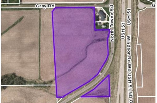 19.66 AC North Towne Rd/Gray Road, Windsor, WI 53598