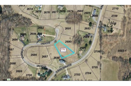 LOT 775 Sunset Court, La Valle, WI 53941