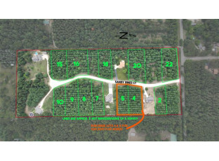 0.87 ACRES Sandy Pines Redgranite, WI 54970