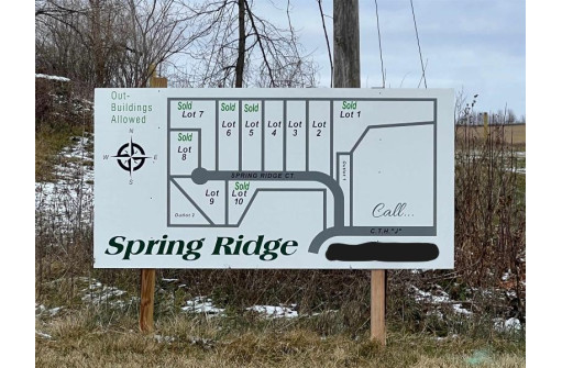 LOT 3 Spring Ridge Court, Lodi, WI 53555