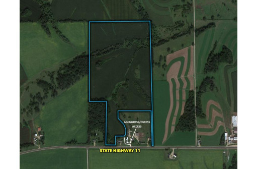 69.97+- ACRES Highway 11, Gratiot, WI 53541