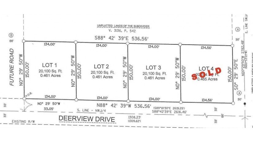 LOT 4 Deerview Dr Reedsville, WI 54230 by Coldwell Banker the R E Group- Brillion $26,900