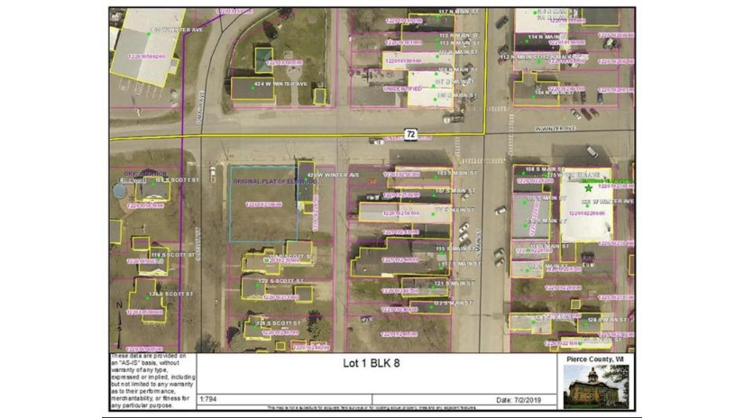 Lot 1 Blk 8 Hwy 72 Elmwood, WI 54740 by Cb Brenizer/Menomonie $9,500