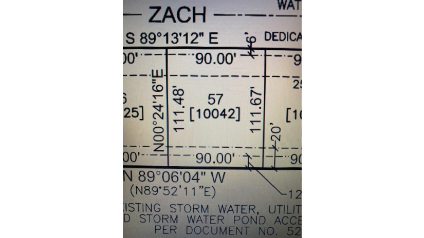 LOT 57 Zach Street Harrison, WI 54952 by Place Perfect Realty $49,900