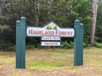 Lot 12 Highland Forest Ln, Plum Lake, WI 54560