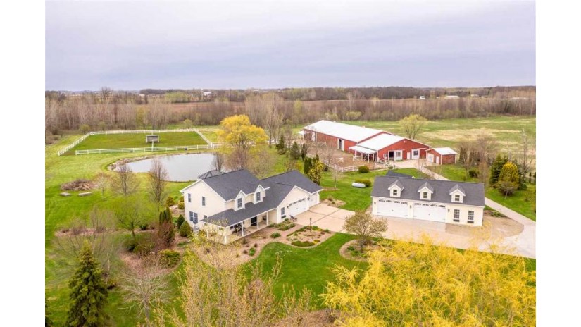 W3036 Sievert Road Osborn, WI 54165 by Coldwell Banker Real Estate Group $584,900