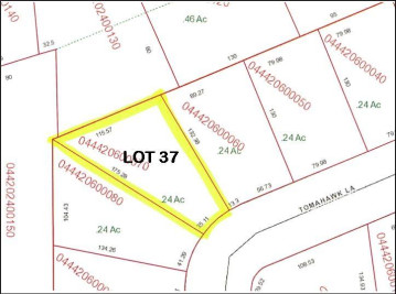 LOT 37 Tomahawk Ln LOT 37, Washington, WI 54111