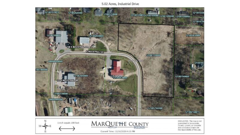 5.02 AC Industrial Ln Endeavor, WI 53930 by Wilkinson Auction & Realty Co. $12,250