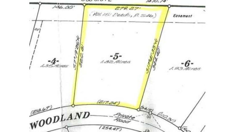 Lot 5 Woodland Dr Star Lake, WI 54561 by Eliason Realty - St Germain $17,500