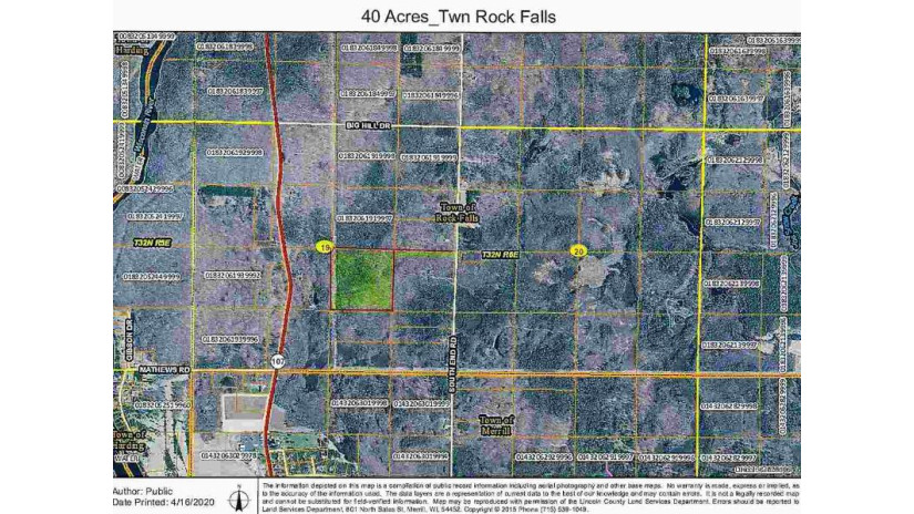 South End Road Rock Falls, WI 54952 by Re/Max On The Water $88,000