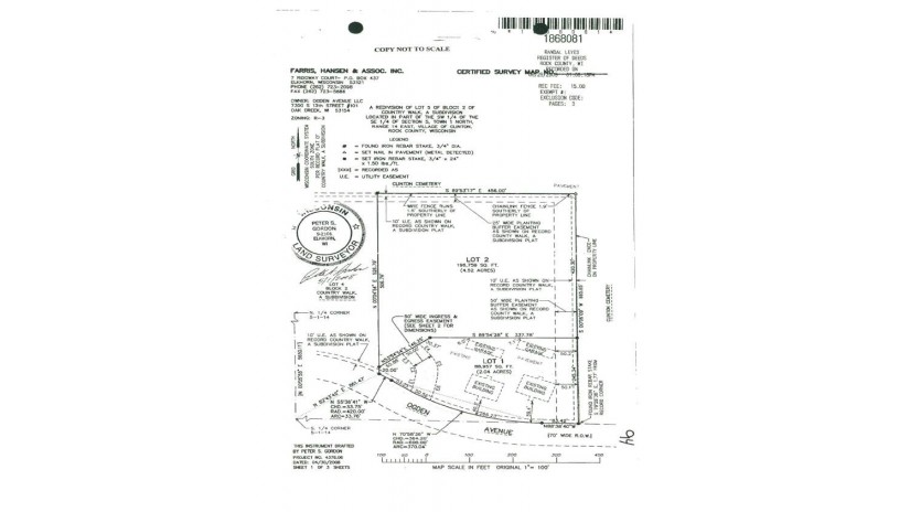 L2 Ogden Ave Clinton, WI 53525 by Shorewest Realtors $89,000