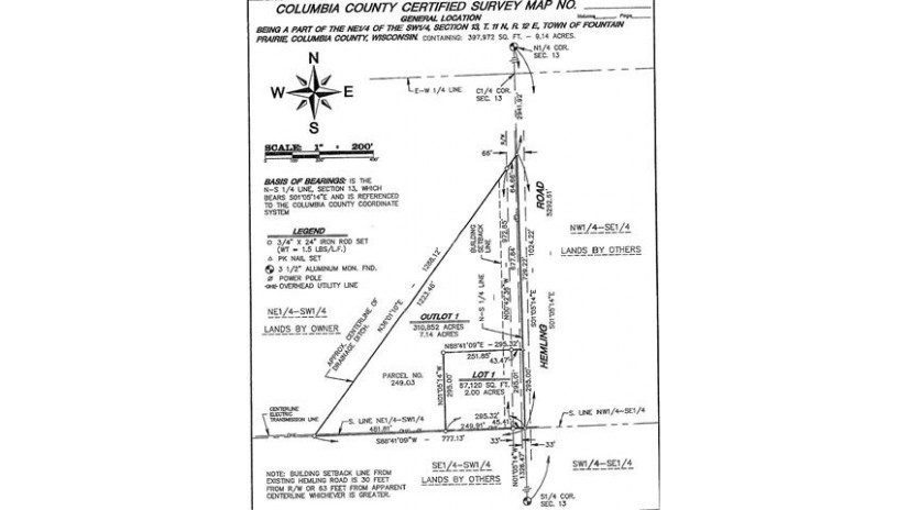 LOT 1 & 2 Hemling Rd Fountain Prairie, WI 53932 by Exp Realty, Llc $164,900