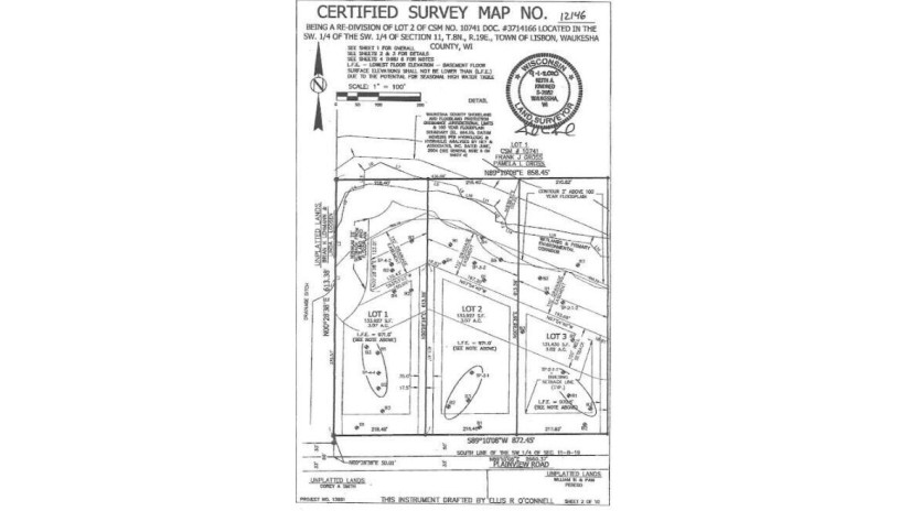 LOT 2 Plainview Road Lisbon, WI 53089 by NON MLS $160,000