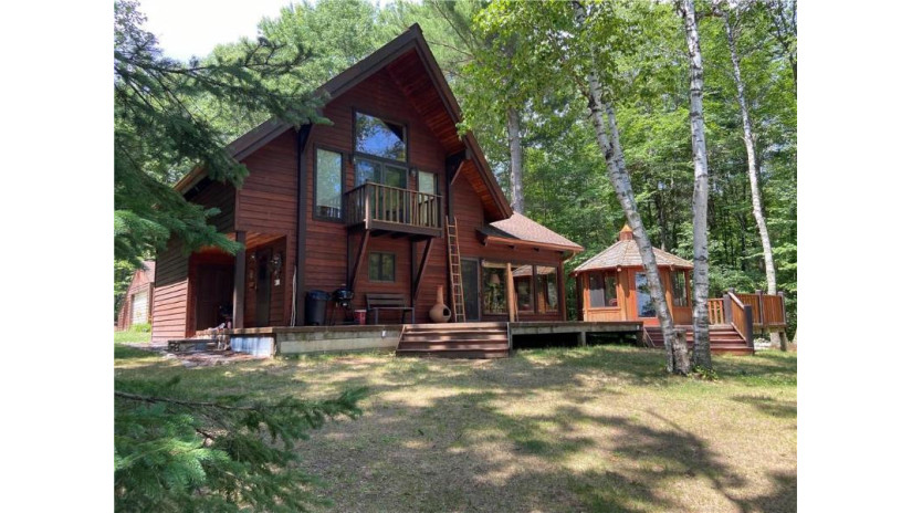 7292N Sandy Point Road Couderay, WI 54828 by Hidden Woods Real Estate $629,900