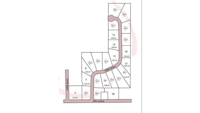 Lot 12 238th St. Osceola, WI 54020 by Pinnacle Real Estate Of Wi, Llc $40,000