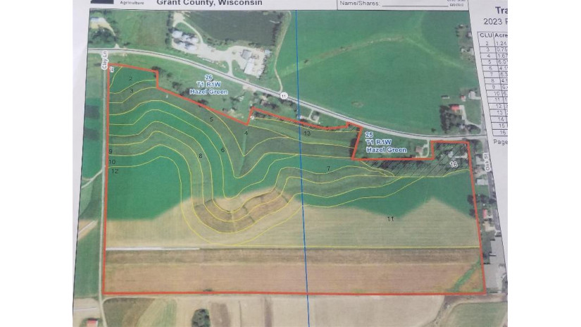 92.21 AC Clay Ln Hazel Green, WI 53811 by Heartland Realty Llc $1,368,060