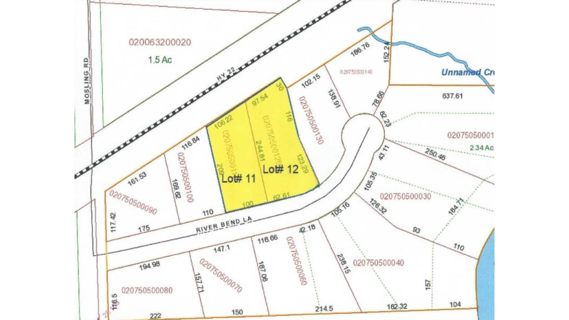 River Bend Lane Lot 11&12 Green Valley, WI 54111 by RE/MAX Port Cities - PREF: 920-217-5000 $10,000