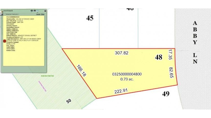 207 Abby Lane Lot 48 Francis Creek, WI 54214 by NextHome Select Realty $56,900