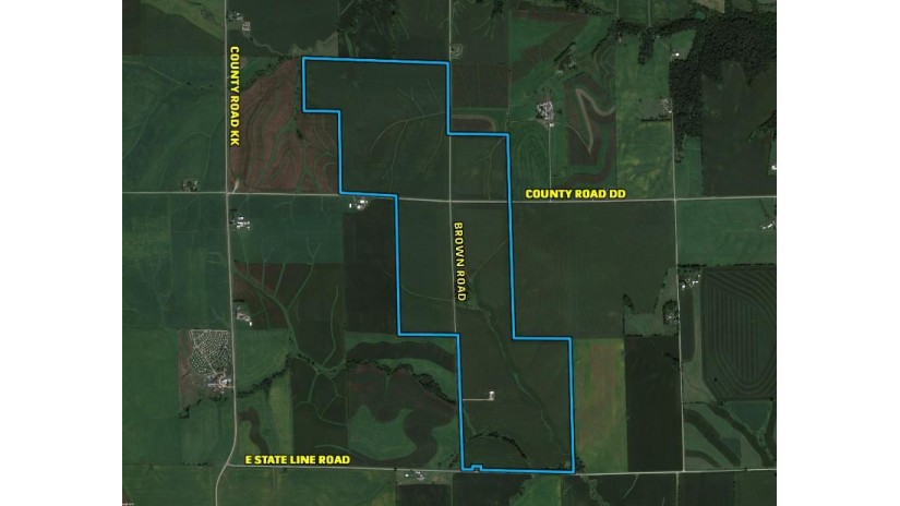 555.70+- ACRES Brown Road Gratiot, WI 53541 by Peoples Company $8,891,200